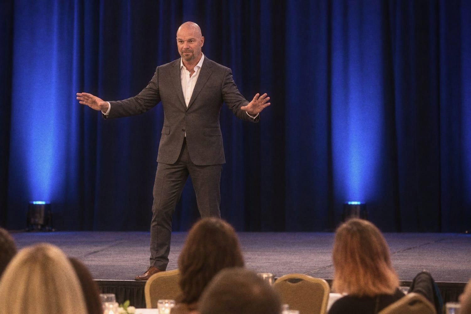 Dean Eric Smith on stage — The E.D.G.E. Intensive